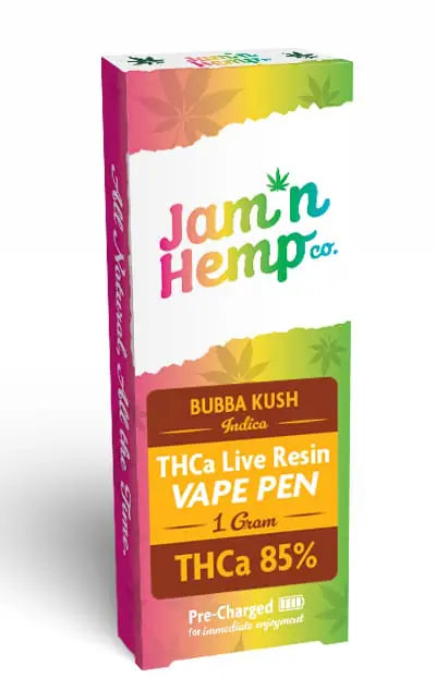 Thca Live Resin Disposable Bubba Kush