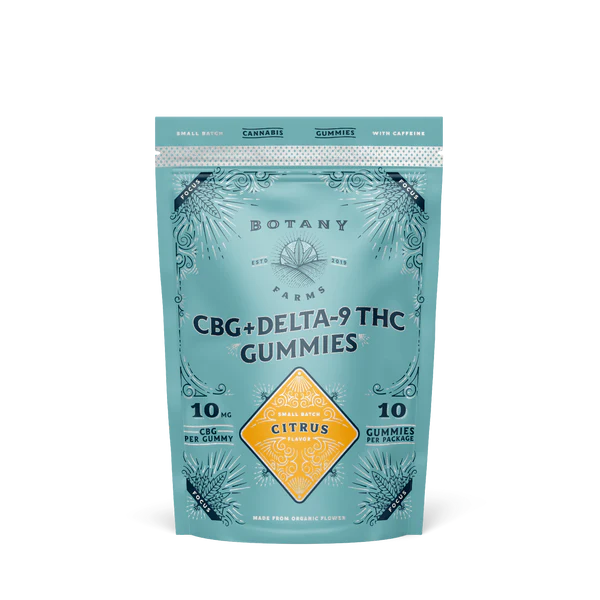 Caffeine + CBG + Delta-9 Gummies by Botany Farms
