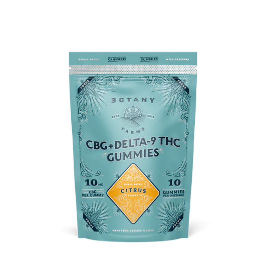 Caffeine + CBG + Delta-9 Gummies by Botany Farms