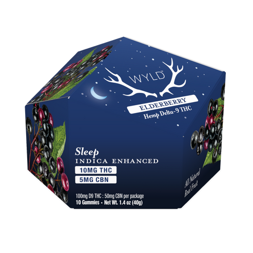 This gummy pairs Hemp Delta-9 THC with CBN and our indica botanical terpene blend for a relaxing and restful experience. CBN combined with THC supports your nighttime routine and quality sleep with deeply soothing and sedating effects.
10mg Delta-9 Hemp THC:5mg CBN per gummy
Indica Enhanced | Sleep