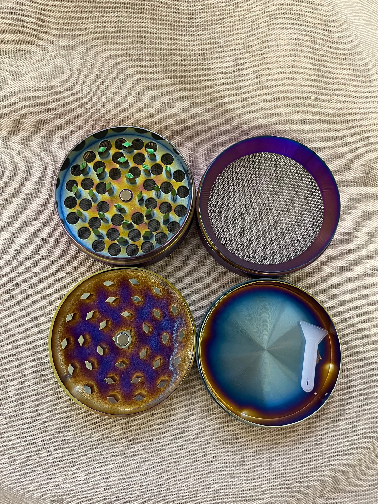 Metal Spice Grinders 63mm