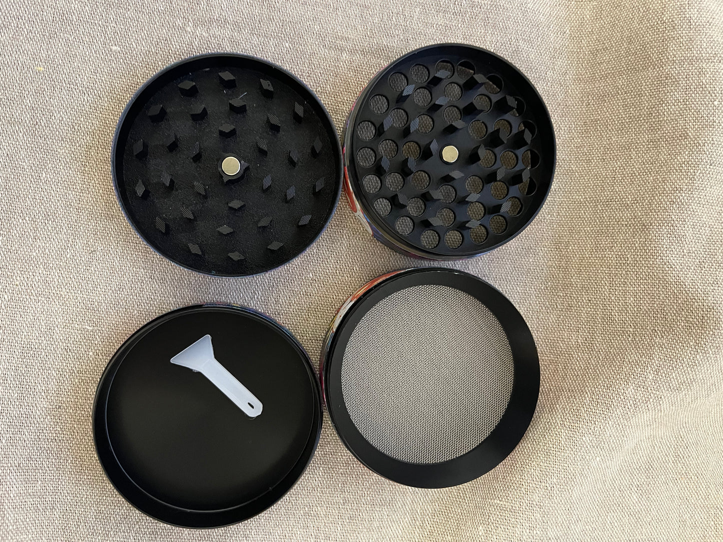 CannaBlisseD 63mm Grinder Black