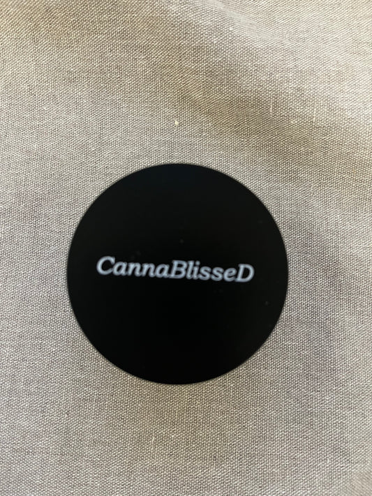 CannaBlisseD 63mm Grinder Black