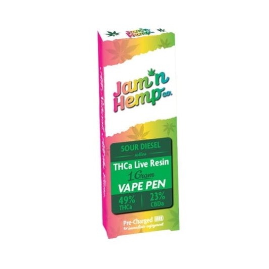Jamn'Hemp Sour Diesel Disposable Vape