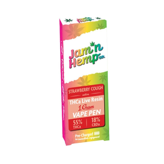JamnHemp THCa Live Resin Disposable Vape