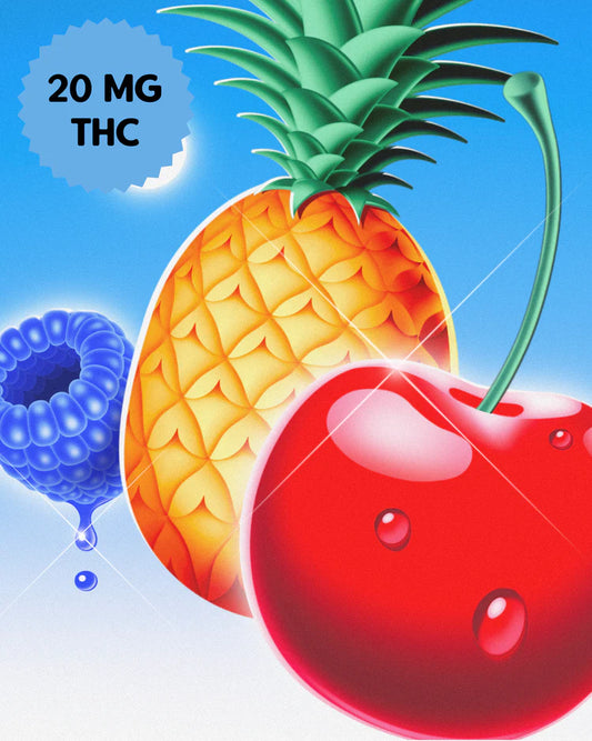 Go Easy Melt Fishbowl Gummies 40mg