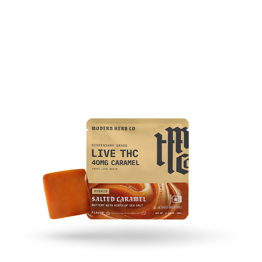 Live Resin Delta 9 Caramels Hybrid (Organic) 1ct