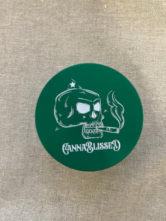 CannaBlisseD 63mm Skull Grinder