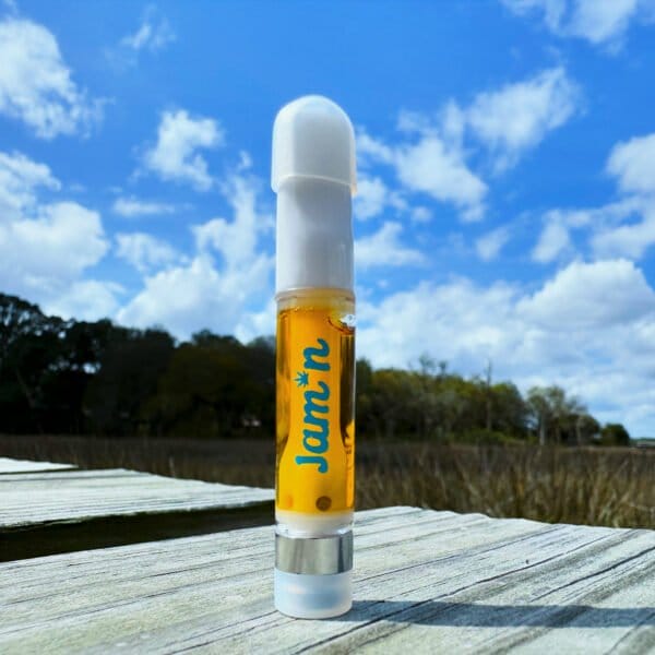 Jamn'Hemp Purple Afghani THCa Live Resin Vape Cartridges
