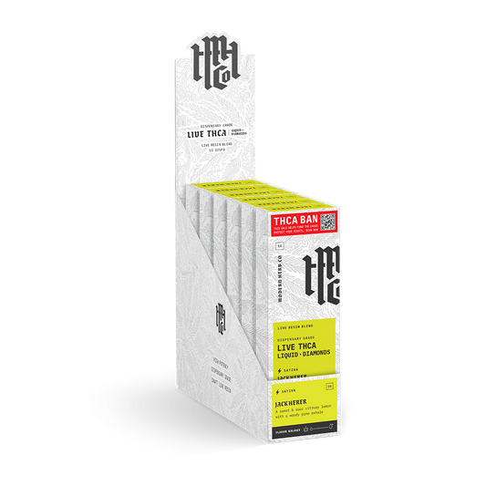THCa Disposable Live Resin Liquid Diamonds: Jack Herer (Sativa) - 1g