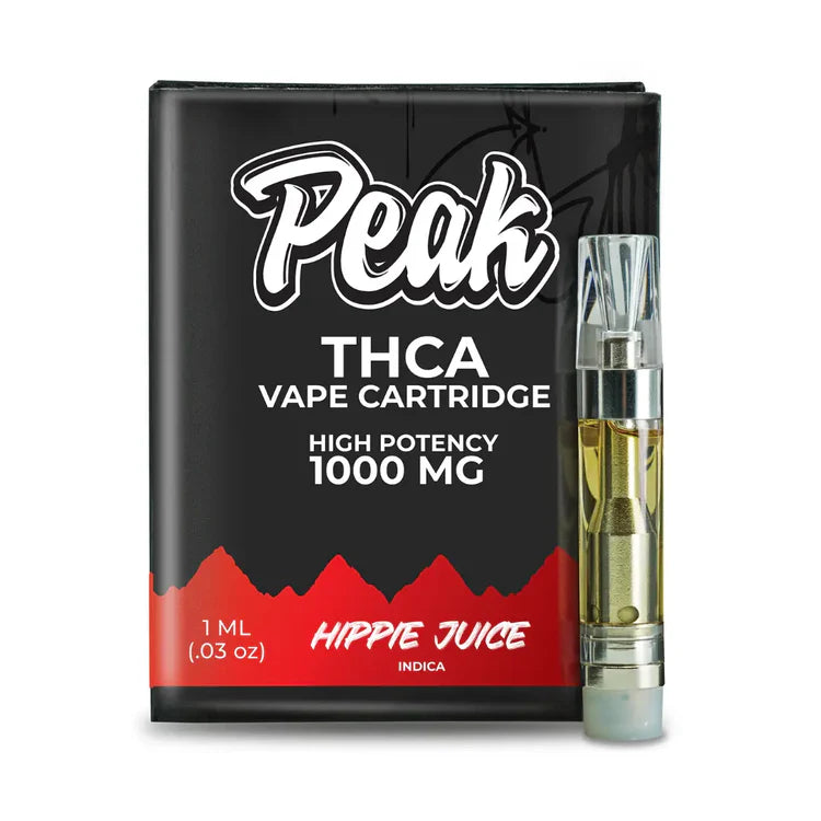 Peak THCA Cartridge Hippie Juice-Indica