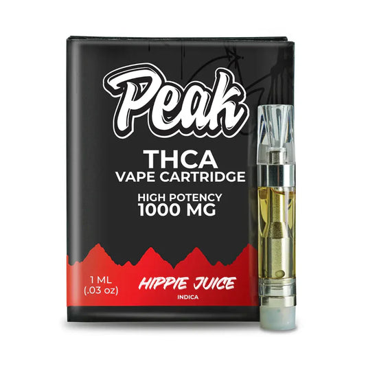 Peak THCA Cartridge Hippie Juice-Indica