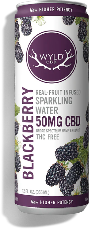 Wyld Blackberry Sparkling Water