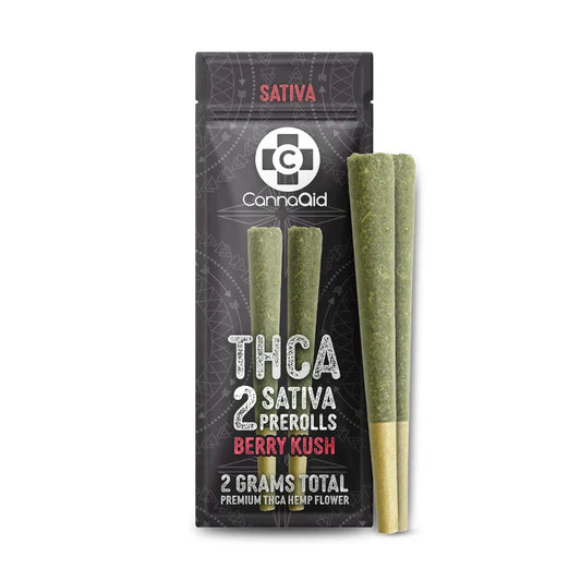 2pk pre rolls 2grams Berry Kush-Sativa