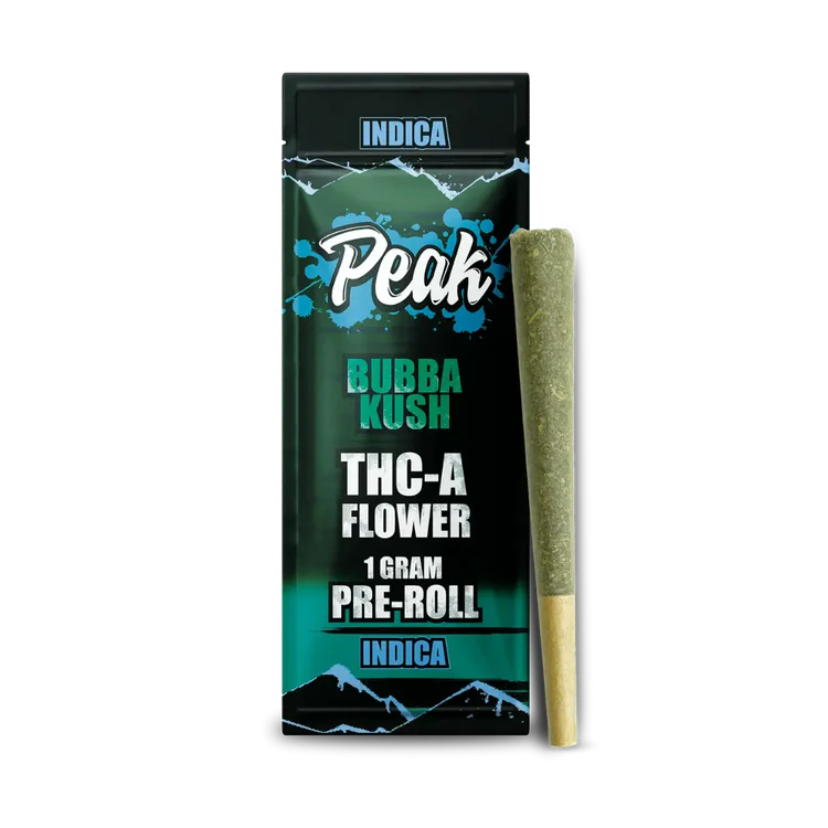 1Gram Pree Roll-Bubba Kush-Indica