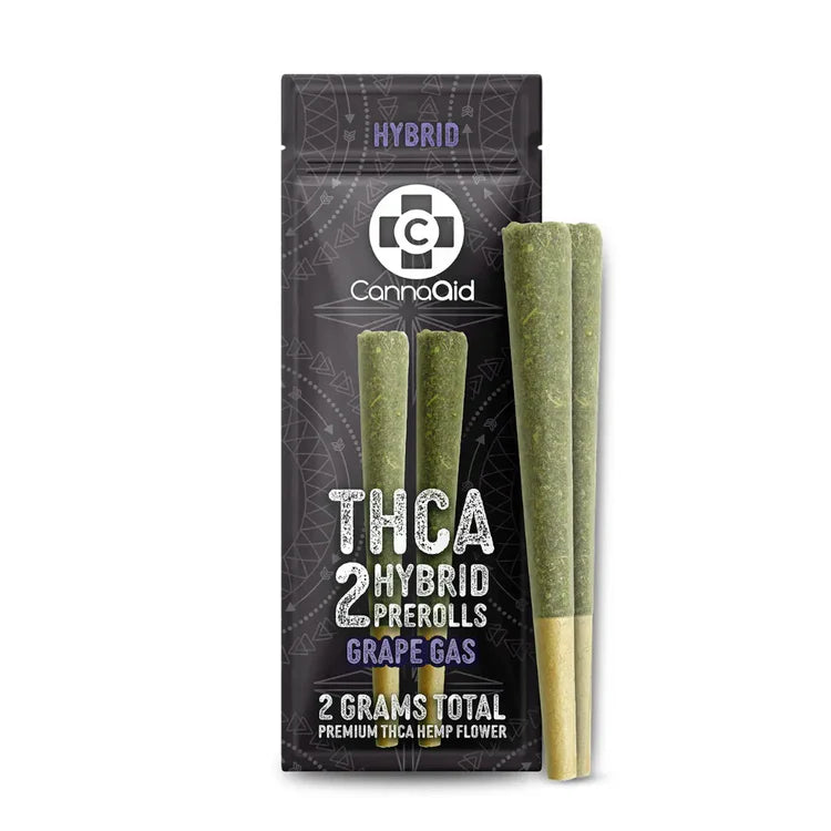 2pk Pre Rolls 2grams-Grape Gas-Hybrid