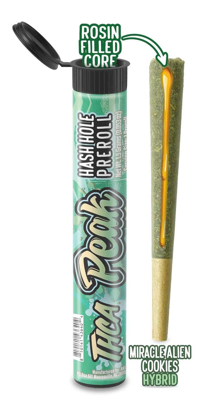 Miracle Alien Cookies hash pre roll-Hybrid