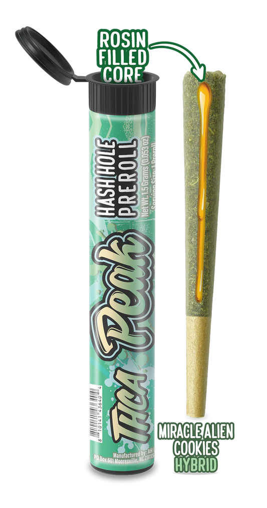 Miracle Alien Cookies hash pre roll-Hybrid