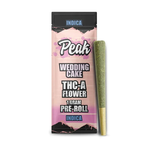 1g THCA pre roll-Wedding Cake-Indica
